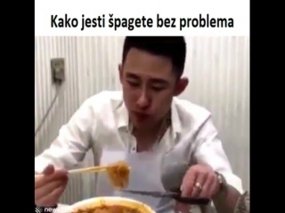 how to eat spaghetti