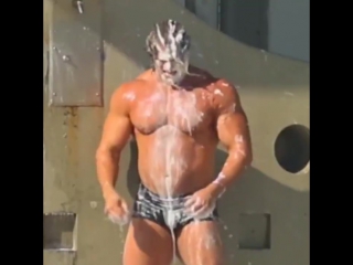 outdoor shower